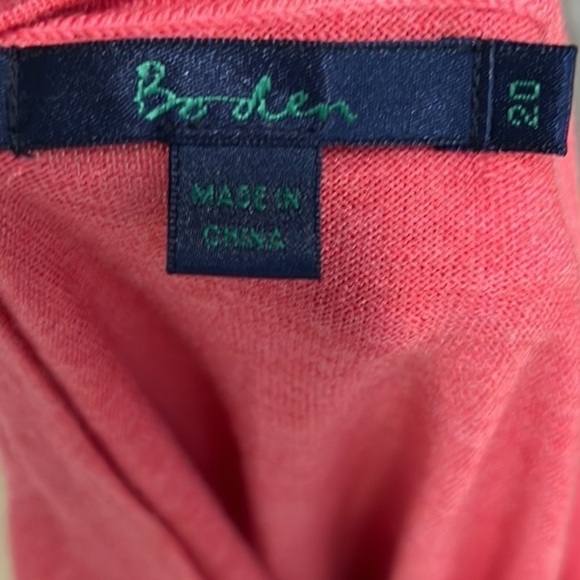 🪸Boden, Sea Coral-Pink,Lightweight Sweater Top, SOFT, Easy Pull-On & Go, EU20/L - Picture 3 of 9